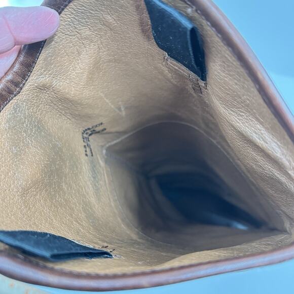 Frye Melissa Button 2 Women's Size 8.5B Brown Leather Boots Redwood - Picture 7 of 11